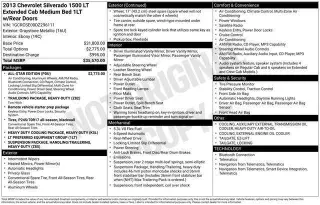 Chevrolet Silverado 1500 2013 4x2 LT 4dr Extended Cab 6.5 ft. SB