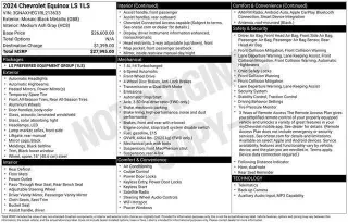 Chevrolet Equinox 2024 LS 4dr SUV w/1LS
