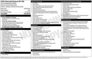 Chevrolet Equinox 2024 RS 4dr SUV