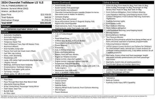 Chevrolet Trailblazer 2024 LS 4dr SUV
