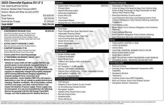 Chevrolet Equinox EV 2025 LT 4dr SUV