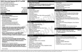 Chevrolet Equinox EV 2025 LT 2 4dr SUV