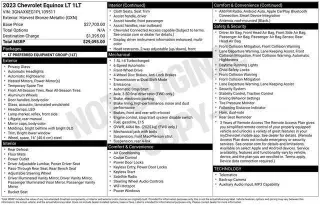 Chevrolet Equinox 2023 LT 4dr SUV w/1LT
