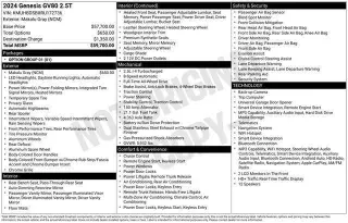 Genesis GV80 2024 AWD 2.5T 4dr SUV
