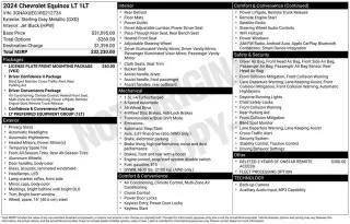 Chevrolet Equinox 2024 4x4 LT 4dr SUV w/1LT