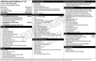 Chevrolet Trailblazer 2023 LT 4dr SUV