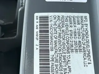 Honda Accord Hybrid 2024 Sport 4dr Sedan