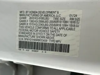 Honda Pilot 2024 AWD EX-L 4dr SUV