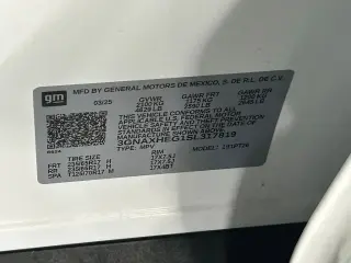 Chevrolet Equinox 2025 LT 4dr SUV