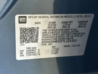 Chevrolet Equinox 2026 LT 4dr SUV
