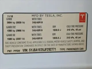 Tesla Model S 2018 AWD 100D 4dr Liftback