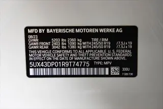 BMW X3 2024 sDrive30i 4dr Sports Activity Vehicle