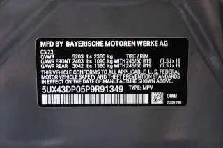 BMW X3 2023 sDrive30i 4dr Sports Activity Vehicle