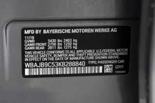 BMW 5 Series 2019 AWD M550i xDrive 4dr Sedan