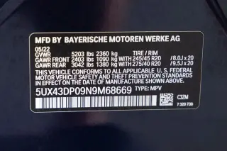 BMW X3 2022 sDrive30i 4dr Sports Activity Vehicle
