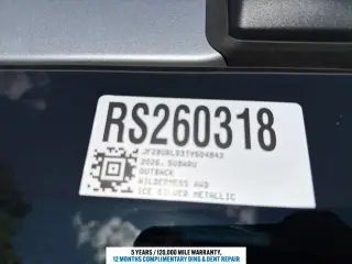 2026 Subaru Outback