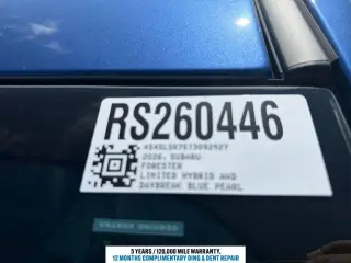 2026 Subaru Forester