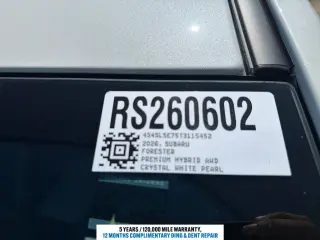 2026 Subaru Forester