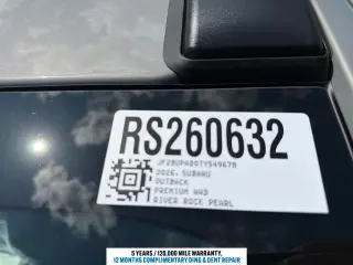 2026 Subaru Outback