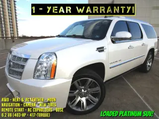 2012 CADILLAC ESCALADE ESV