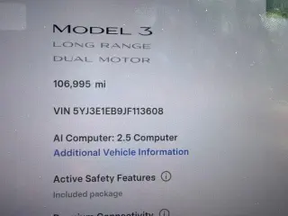 Tesla Model 3 2018 AWD Long Range 4dr Fastback