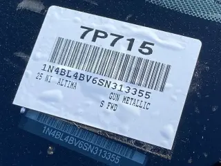 Nissan Altima 2025 2.5 S 4dr Sedan