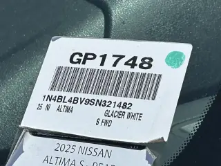 Nissan Altima 2025 2.5 S 4dr Sedan