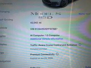 Tesla Model S 2015 AWD 90D 4dr Liftback