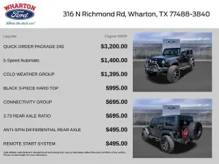Jeep Wrangler Unlimited 2017 4x4 Sport 4dr SUV