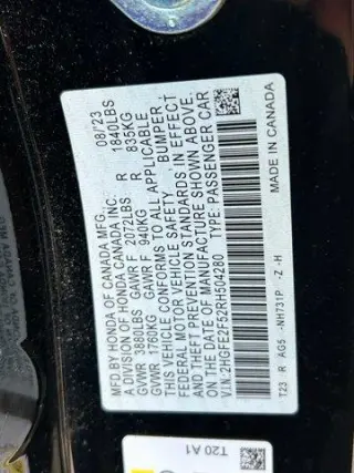 Honda Civic 2024 Sport 4dr Sedan