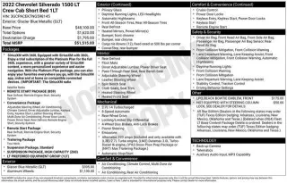 Chevrolet Silverado 1500 2022 4x2 LT 4dr Crew Cab 5.8 ft. SB