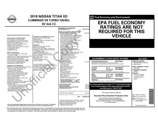 Nissan Titan XD 2018 4x4 S 4dr Crew Cab (Diesel)