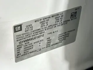 Cadillac XT5 2018 4x4 4dr SUV