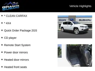 Jeep Compass 2016 4x4 Latitude 4dr SUV