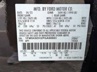 Ford Explorer 2023 AWD XLT 4dr SUV