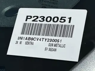 Nissan Sentra 2026 SV 4dr Sedan