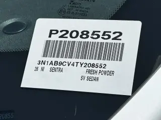 Nissan Sentra 2026 SV 4dr Sedan