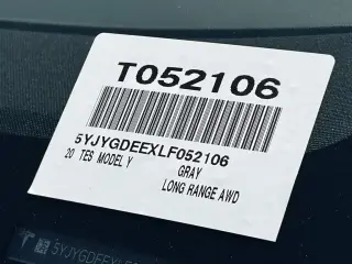 Tesla Model Y 2020 AWD Long Range 4dr Crossover