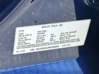 Tesla Model Y 2022 AWD Long Range 4dr Crossover