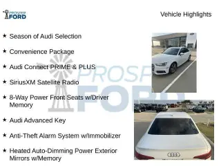 Audi A4 2017 2.0T ultra Premium 4dr Sedan w/Season of Audi selection