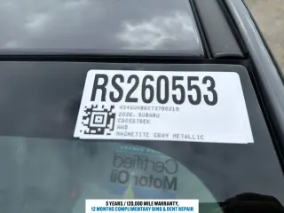 2026 Subaru Crosstrek