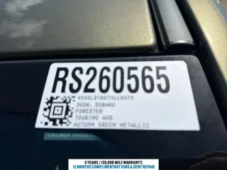 2026 Subaru Forester