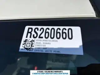 2026 Subaru Forester
