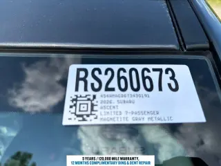 2026 Subaru Ascent