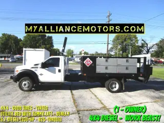2014 FORD F550 SUPER DUTY REGULAR CAB & CHASSIS