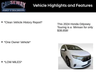 Honda Odyssey 2024 Touring 4dr Mini-Van