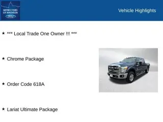 Ford F-350 Super Duty 2016 4x4 King Ranch 4dr Crew Cab 6.8 ft. SB SRW Pickup