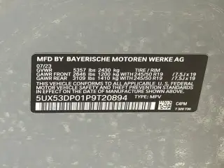 BMW X3 2023 AWD xDrive30i 4dr Sports Activity Vehicle