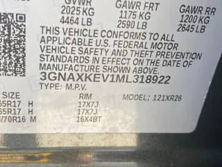 Chevrolet Equinox 2021 LT 4dr SUV w/1LT