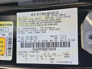 Ford Fusion Energi 2018 SE Luxury 4dr Sedan